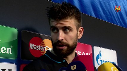 Piqué reacts to Atlético defeat in the Champions League