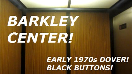 Скачать видео: Dover Black Button hydraulic elevator at Barkley Memorial Center UNL