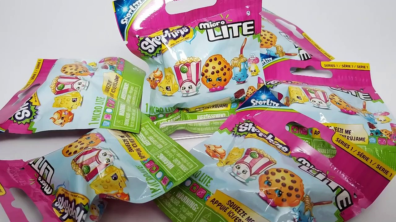 Shopkins that Glow! Micro Lite Shopkins unboxing! | Time For Toys | Babyteeth4​​​