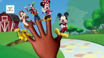 Disney Mickey Mouse And Friends Cartoon Finger Family Nursery Rhyme | Daddy Finger Songs For Kids