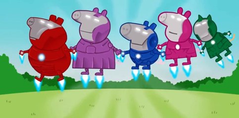 Peppa Pig - Iron Man Finger Family /Peppa Pig - Iron Man Finger Family