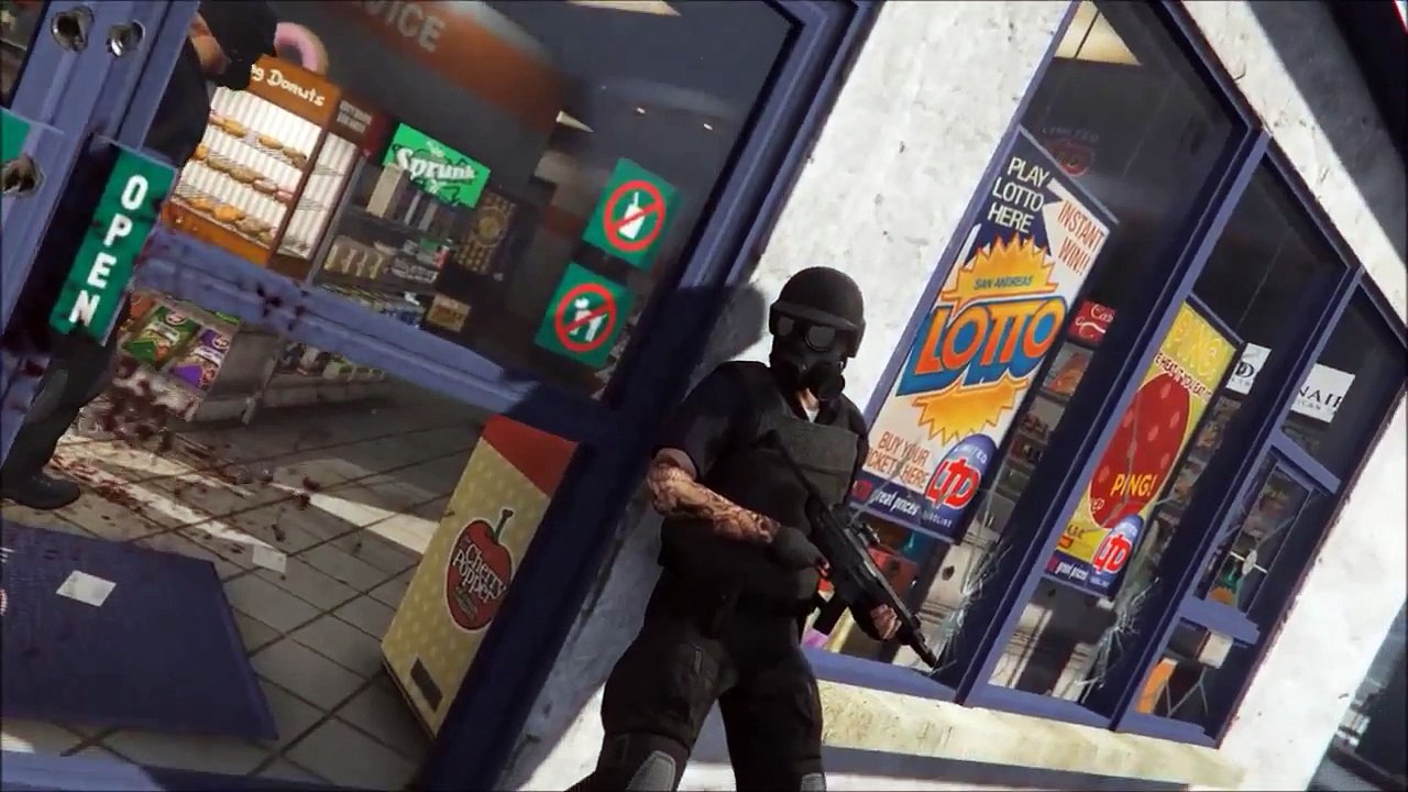 GTA 5 Online - Cops Episode 1 - Rockstar Editor - Short Film