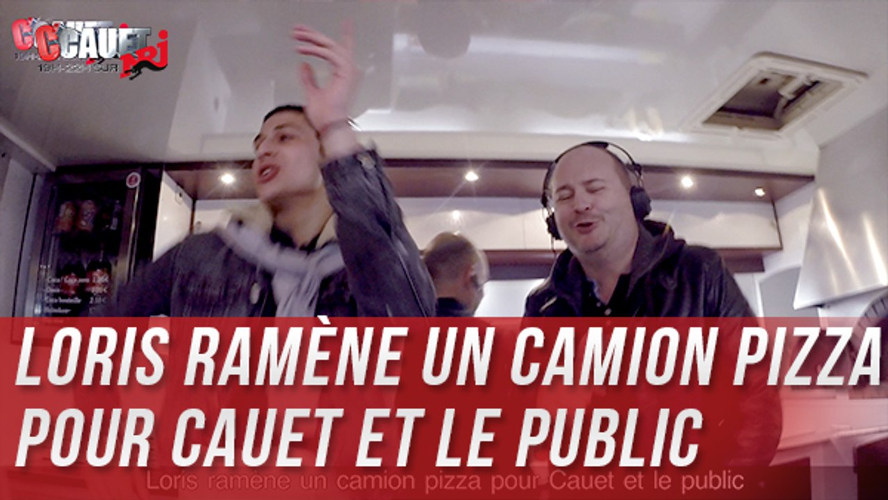 Loris ramène un camion pizza pour Cauet et le public - C'Cauet sur NRJ