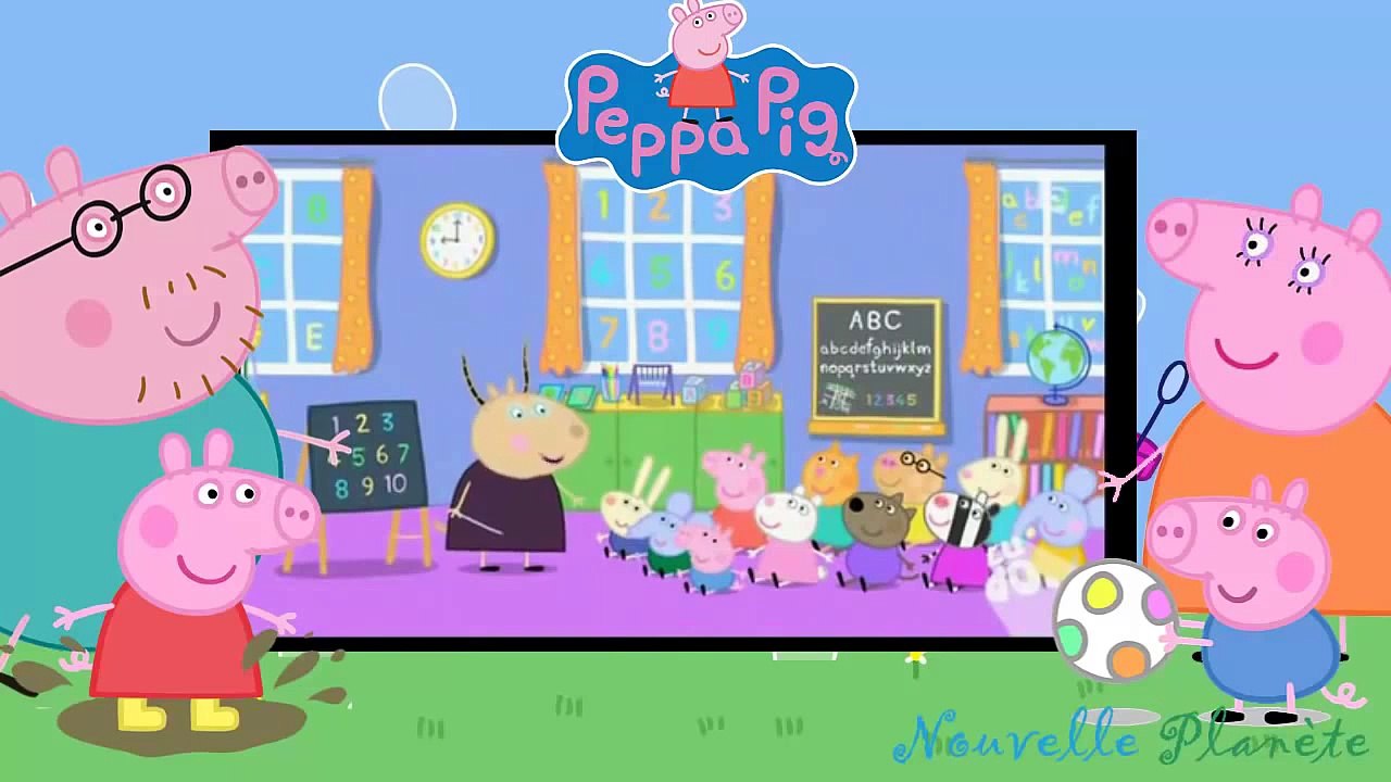 Peppa Pig en français Saison 3 épisode 8 Richard Rabbit vient jouer a la maison