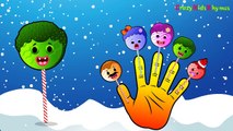 Lollipop Cartoon Finger Family | Children Nursery Rhyme | Daddy Finger Family Song HD