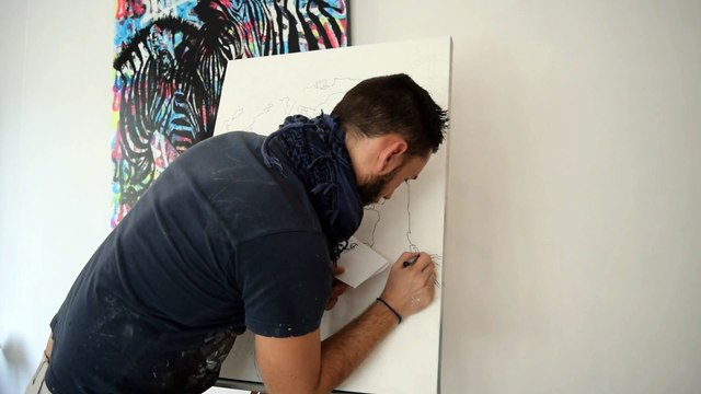 Vincent Bardou # Learn How to Paint portrait Bob Marley Painting with Acrylics video