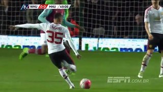 West Ham 1-2 Manchester United - All Goals & Highlights -  FA Cup- 13-4-2016