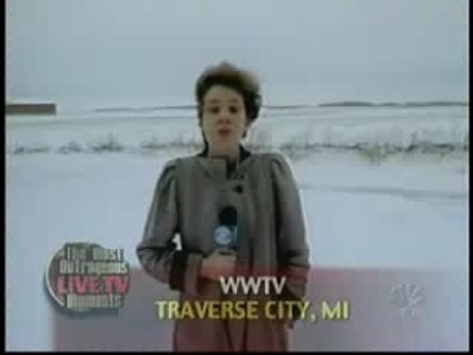 Journaliste neige