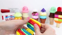 Lego Duplo Ice Cream Playset Play-Doh Rainbow Ice Cream Playdough Play Food Toy Videos Part 4