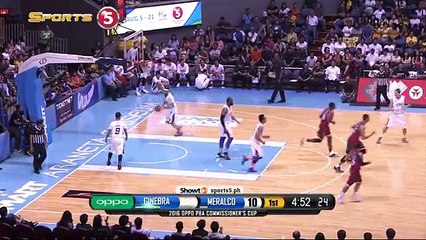 GINEBRA VS. MERALCO - Q1 - Commissioner's Cup 2016