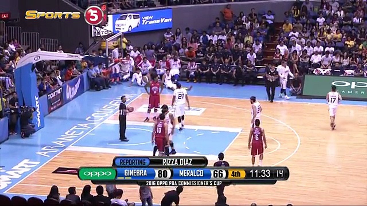GINEBRA VS. MERALCO - Q4 - Commissioner's Cup 2016