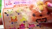 4 NumNoms Surprise Mystery Blind Bag Cups on Hello Kitty Airplane with Barbie doll