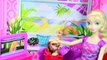Play-Doh FROZEN BARBIE PRANK Elsa & Anna Trick Barbie House PART 1 AllToyCollector