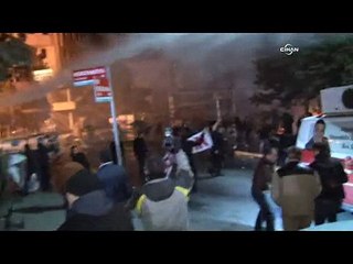 Büyükçekmece Adliyesi önünde arbede