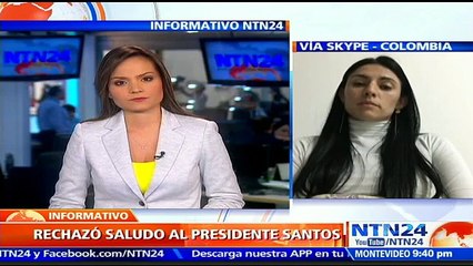Yo solo “me acordaba” de todas las veces que estuvimos con él: hermana de soldado que rechazó saludo de Santos a NTN24