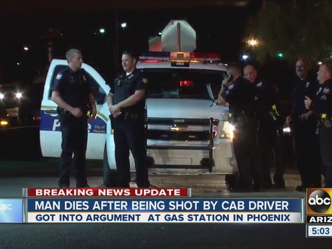 Man arrested after shooting, killing man at gas station