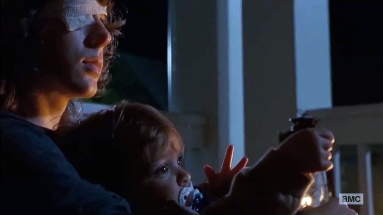 The Walking Dead 6x10 The Next World Carl, Baby Judith & Michonne