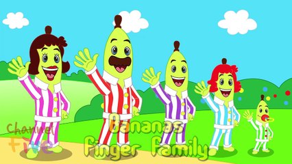 Bananas in Pyjamas Finger Family Nursery Rhyme for Children
