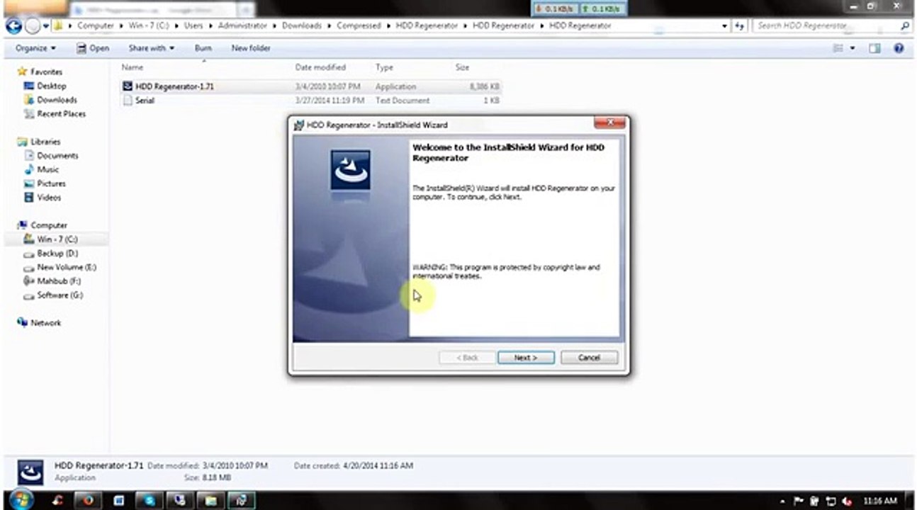 HDD Regenerator 2017 - HardDisk Repairing Tool.