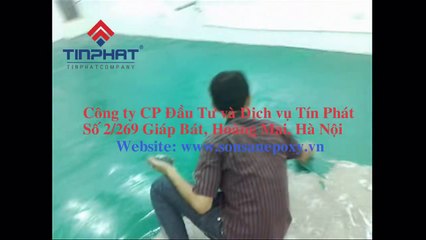Thi công sơn epoxy - Thi cong son epoxy