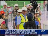 Inicia operaciones al 50% hidroeléctrica Coca Codo Sinclair