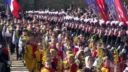 Événement : larrivée de lanneau de Jeanne dArc au Puy du Fou !