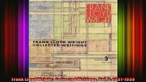 Read  Frank Lloyd Wright  Collected Writings Vol 3 19311939  Full EBook