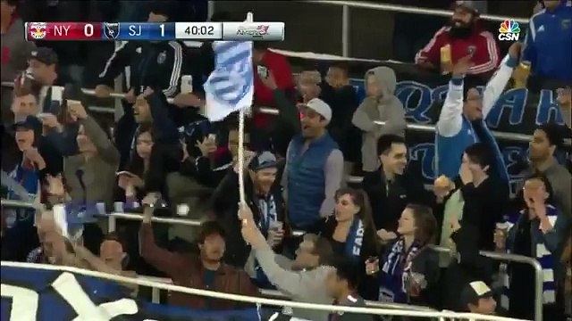 Fatai Alashe Goal HD - San Jose Earthquakes 1-0 New York Red Bulls - 13-04-2016 MLS