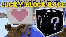 Minecraft PopularMMOs: PAT AND JEN EXTREME BLACK LUCKY BLOCK RACE - Lucky Block Mod