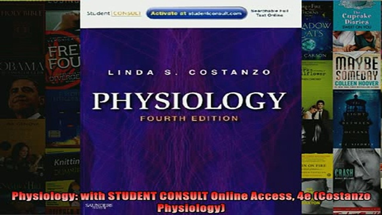 FREE PDF  Physiology with STUDENT CONSULT Online Access 4e Costanzo Physiology  DOWNLOAD ONLINE