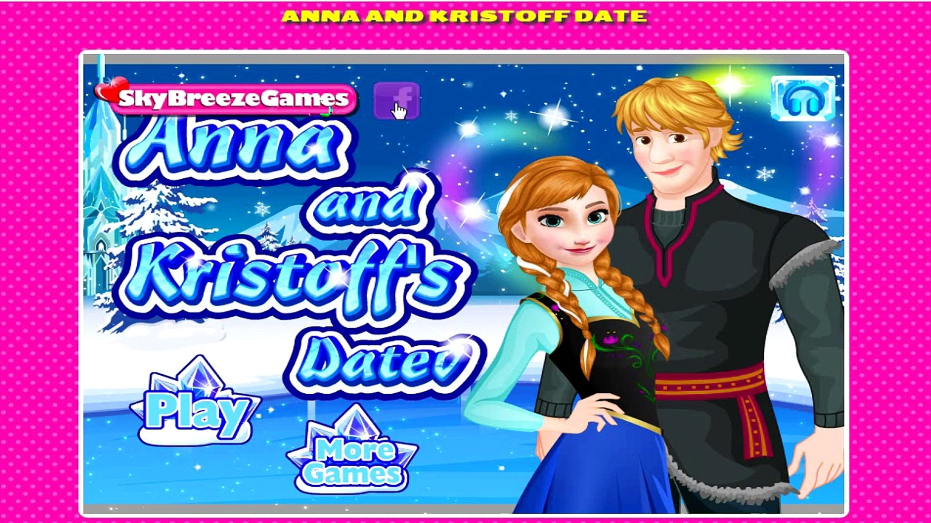 Video Games For Girl - Anna and Kristoff Date - Disney Frozen Video Games