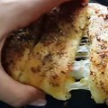Stuffed garlic bread