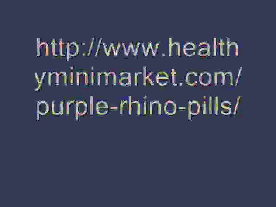 Taking Purple Rhino Pills Is Safe?