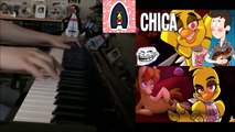 Five Nights At Freddys Song - Chica - MandoPony (Amosdoll Piano Cover)
