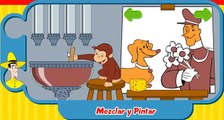 Curious George en Mezclar y Printar! Jorge el curioso español spanish