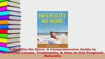 Read  Infertility No More A Comprehensive Guide to Infertility Causes Treatments  How to Get Ebook Free