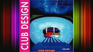 Read  Club Design  Full EBook
