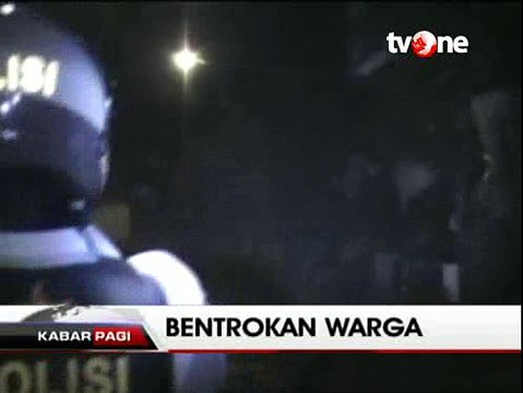 Bentrok Warga Kembali Terjadi di Makassar