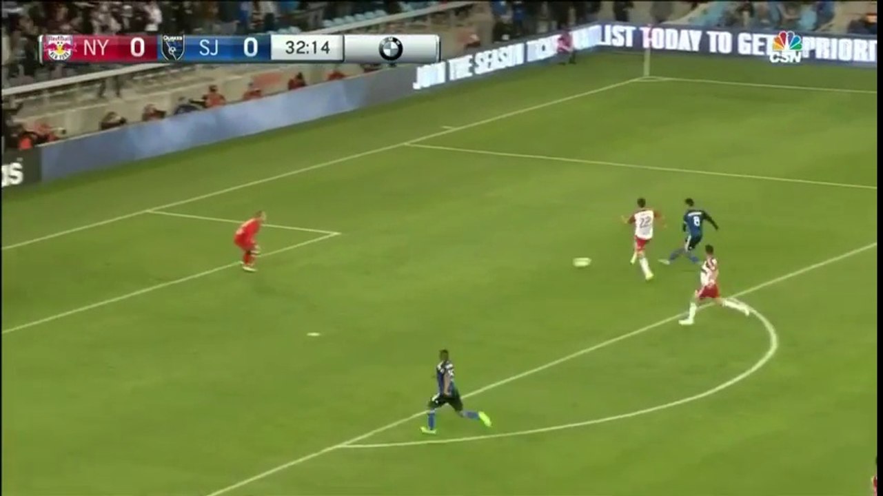 HIGHLIGHTS: San Jose Earthquakes vs. New York Red Bulls 2-0 | April 13, 2016 MLS