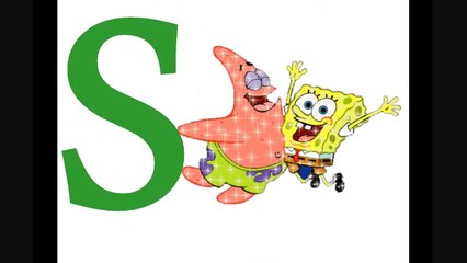 Spongebob ABCD Song for Baby - Abcdefghijklmnopqrstuvwxyz alphabet for kids