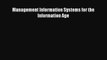 [PDF] Management Information Systems for the Information Age [Download] Online