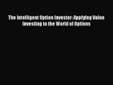 [Read book] The Intelligent Option Investor: Applying Value Investing to the World of Options