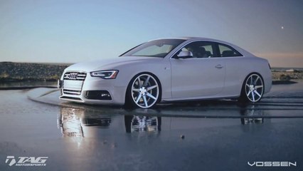 Audi S5 on 20'' Vossen VVS-CV7 Concave Wheels - Rims