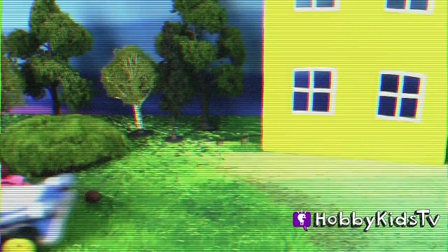 McDonalds Chocolate Potato! Peppa Pig Sad + Batman Hero Makes French Fries by HobbyKidsTV