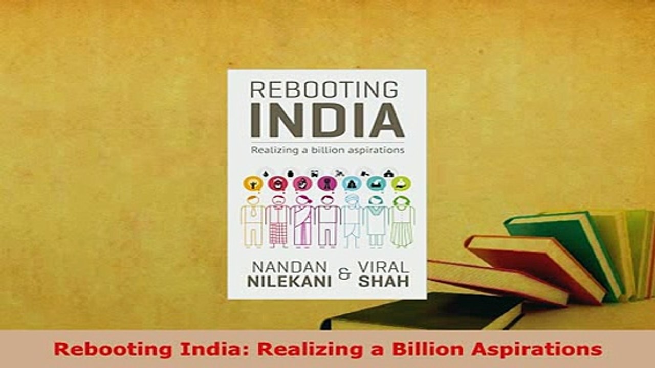 PDF  Rebooting India Realizing a Billion Aspirations PDF Online