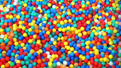 Play Doh Finger Family Ball Pit Song for learning colors | Nursery Rhymes for Children and Kids