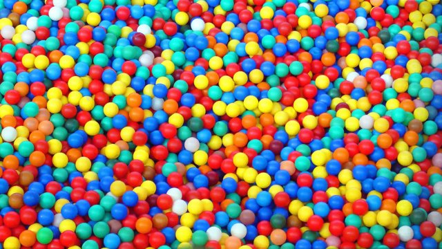 Play Doh Finger Family Ball Pit Song for learning colors | Nursery Rhymes for Children and Kids