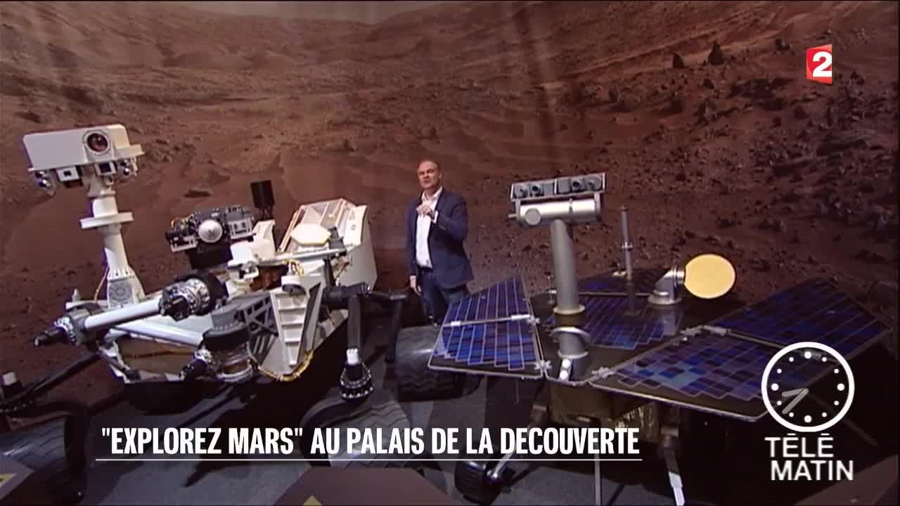 Visite guidée - « Explorez Mars » - 2016/04/14