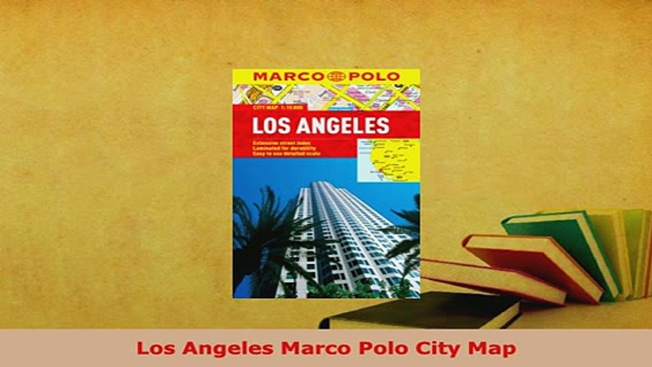 PDF  Los Angeles Marco Polo City Map Download Online