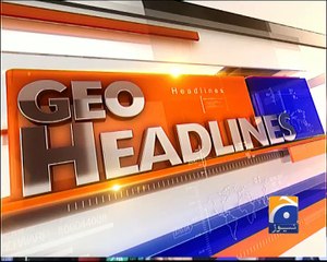 Geo News Headlines - 14 April 2016 - 1100